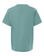 Gildan 5000B, Youth Heavy Cotton T-shirt, Aquatic
