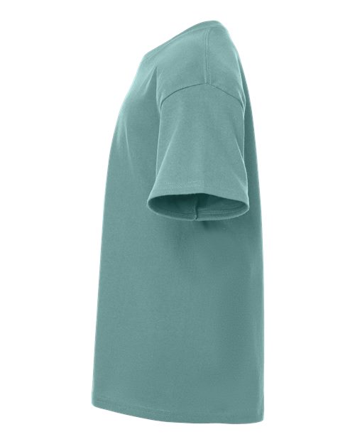 Gildan 543, 5000b Youth Heavy Cotton T-shirt, Aquatic