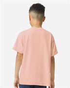 Gildan 5000B, Youth Heavy Cotton T-shirt, Dusty Rose