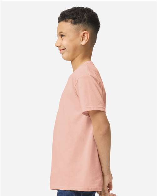 Gildan 5000B, Youth Heavy Cotton T-shirt, Dusty Rose