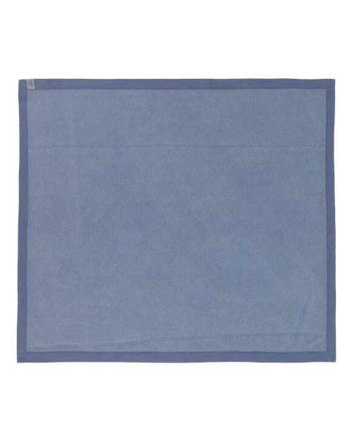 Comfort Colors 15BT, Garment-dyed Fleece Dorm Blanket, Blue Jean