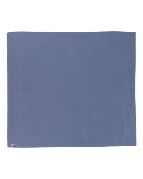 Comfort Colors 15BT, Garment-dyed Fleece Dorm Blanket, Blue Jean