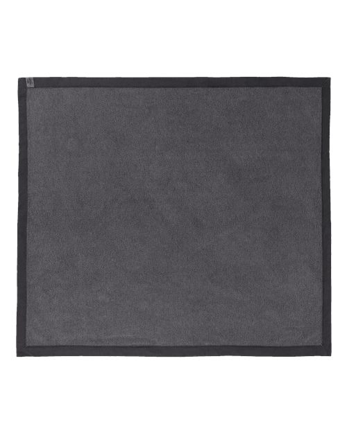 Comfort Colors 15BT, Garment-dyed Fleece Dorm Blanket, Pepper