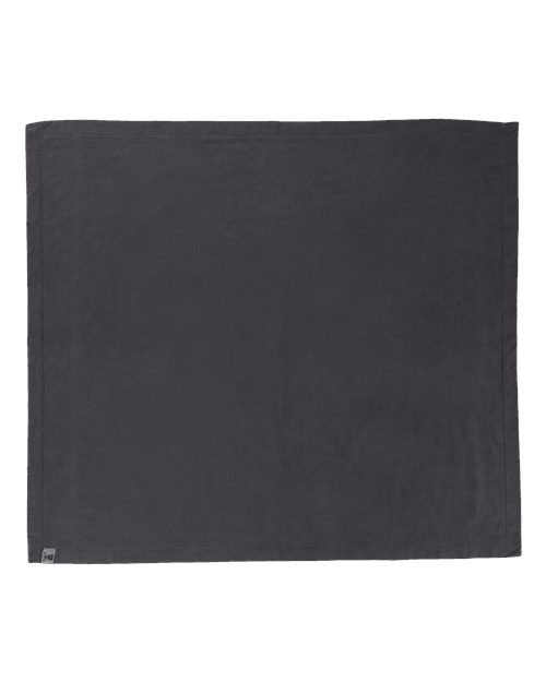 Comfort Colors 15BT, Garment-dyed Fleece Dorm Blanket, Pepper