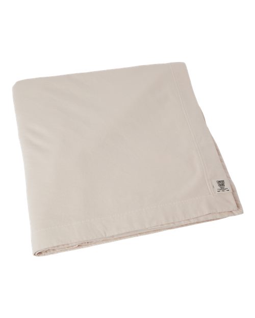 Comfort Colors 15BT, Garment-dyed Fleece Dorm Blanket, Ivory
