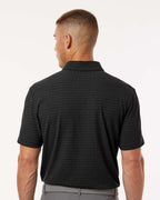 Adidas A702, Men's Blended Printed Polo, Black