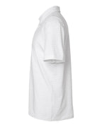 Adidas A702, Men's Blended Printed Polo, White