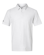 Adidas A702, Men's Blended Printed Polo, White