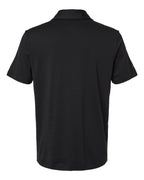 Adidas A704, Men's Textured Stripe Polo, Black