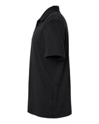 Adidas A704, Men's Textured Stripe Polo, Black