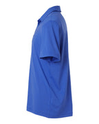 Adidas A704, Men's Textured Stripe Polo, Bright Royal