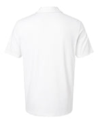 Adidas A704, Men's Textured Stripe Polo, White