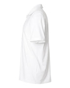 Adidas A704, Men's Textured Stripe Polo, White