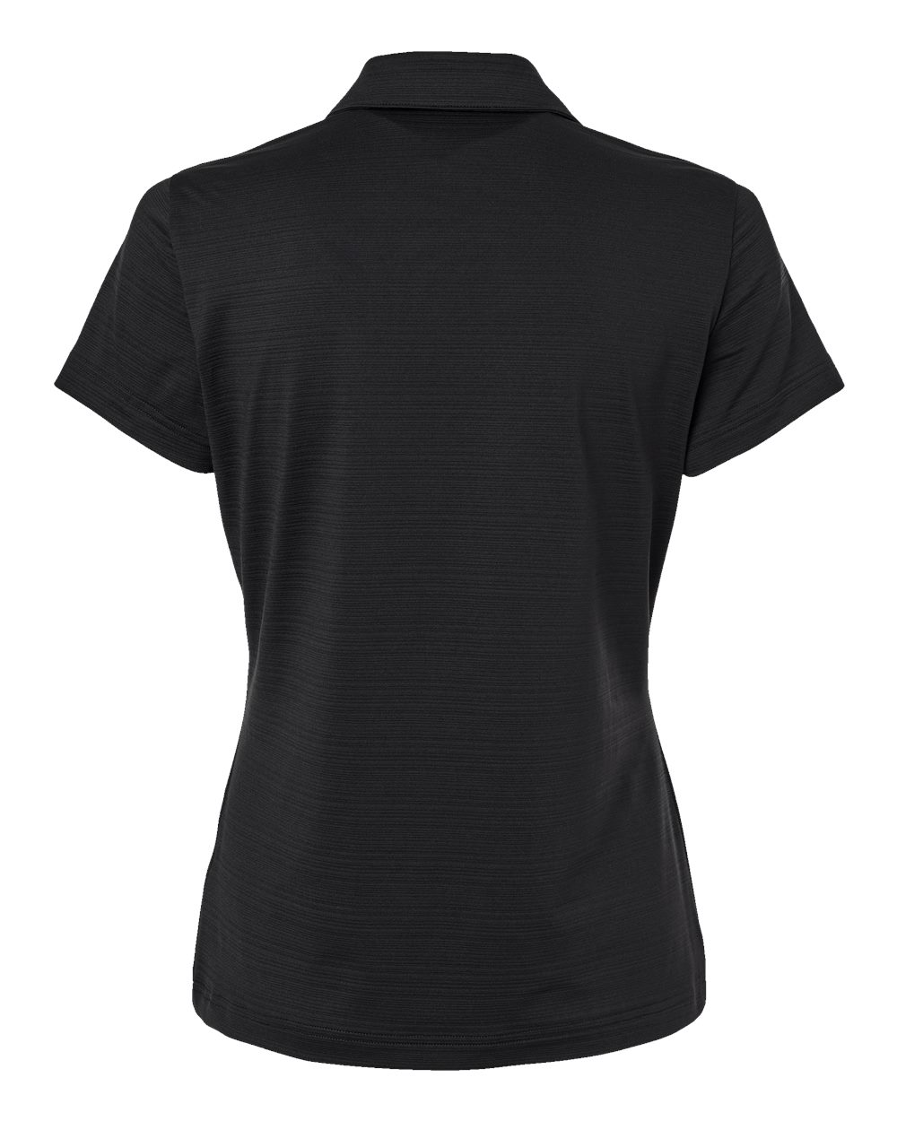 Adidas A707, Women's Textured Stripe Polo, Black