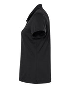 Adidas A707, Women's Textured Stripe Polo, Black