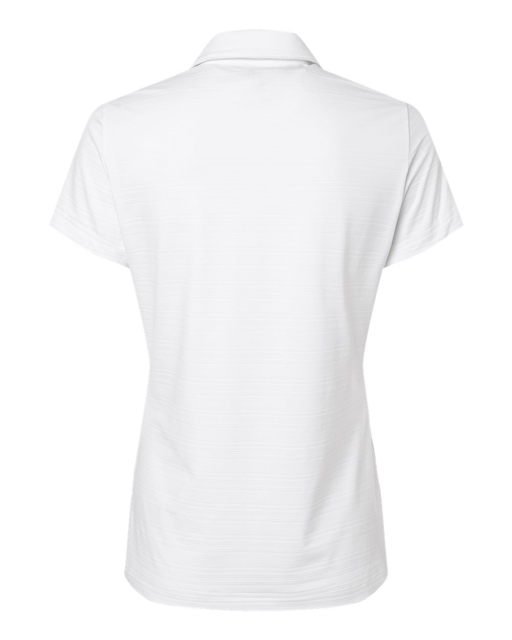Adidas A707, Women's Textured Stripe Polo, White