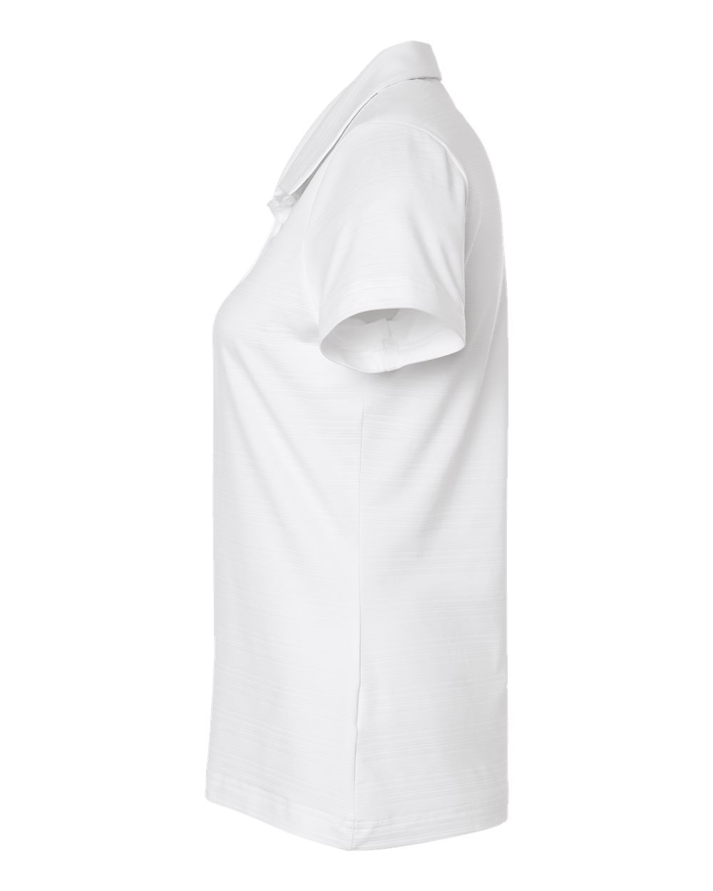 Adidas A707, Women's Textured Stripe Polo, White