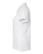 Adidas A707, Women's Textured Stripe Polo, White