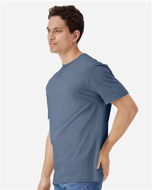 Gildan 12514, 3000 Unisex Light Cotton T-shirt, Indigo Blue