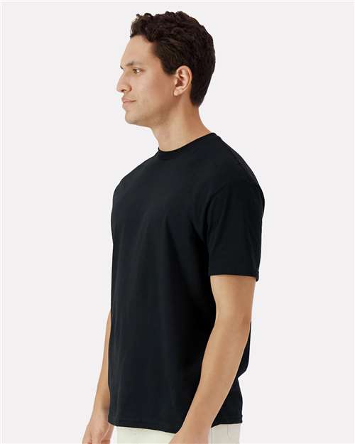 Gildan 12514, 3000 Unisex Light Cotton T-shirt, Black