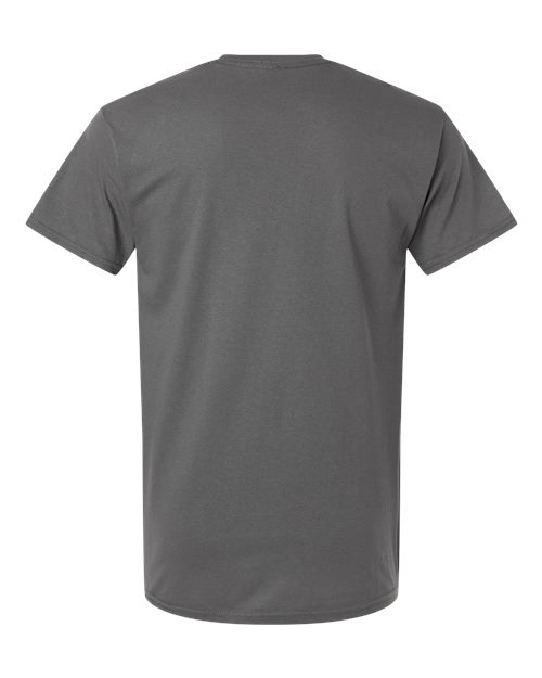 Gildan 12514, 3000 Unisex Light Cotton T-shirt, Charcoal