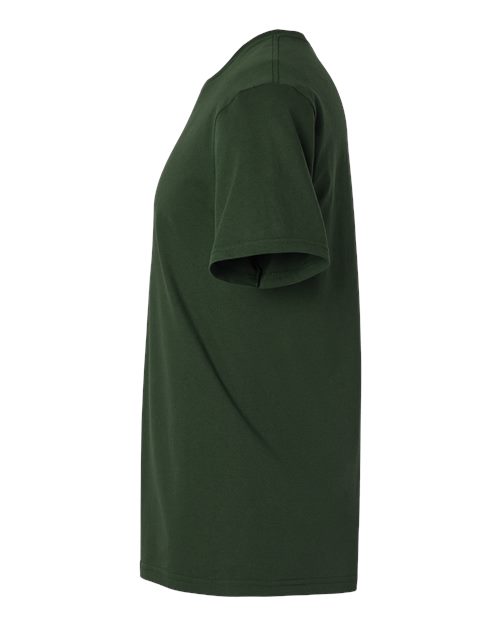 Gildan 12514, 3000 Unisex Light Cotton T-shirt, Forest Green