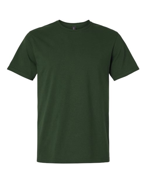 Gildan 12514, 3000 Unisex Light Cotton T-shirt, Forest Green