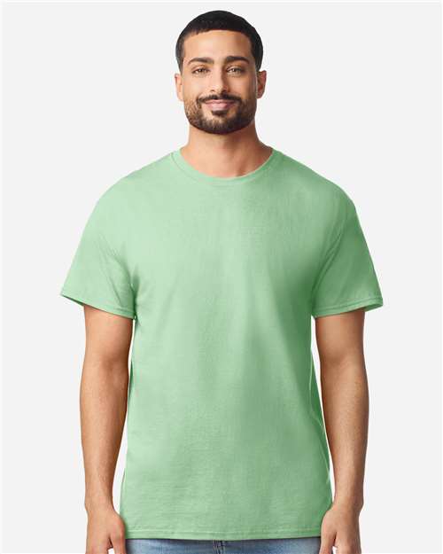 Gildan 12514, 3000 Unisex Light Cotton T-shirt, Mint Green