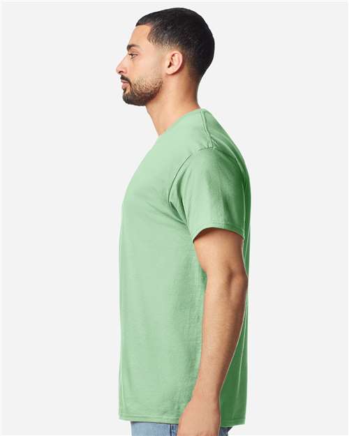 Gildan 12514, 3000 Unisex Light Cotton T-shirt, Mint Green