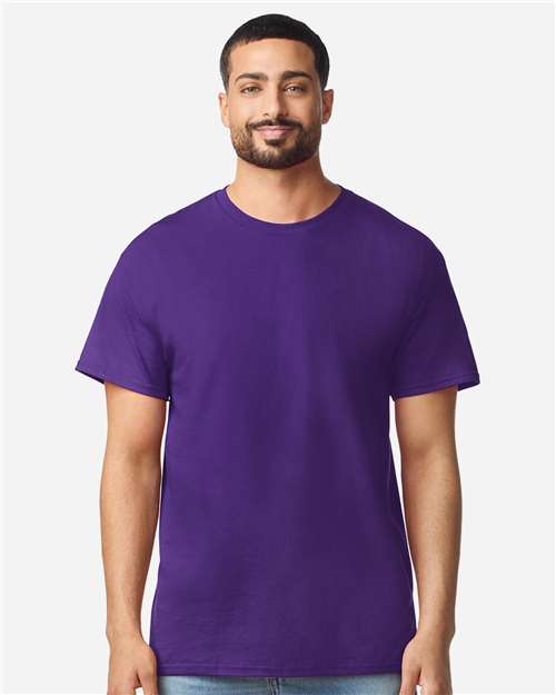 Gildan 12514, 3000 Unisex Light Cotton T-shirt, Purple