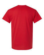 Gildan 12514, 3000 Unisex Light Cotton T-shirt, Red
