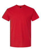 Gildan 12514, 3000 Unisex Light Cotton T-shirt, Red