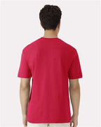 Gildan 12514, 3000 Unisex Light Cotton T-shirt, Red