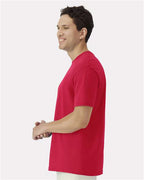 Gildan 12514, 3000 Unisex Light Cotton T-shirt, Red