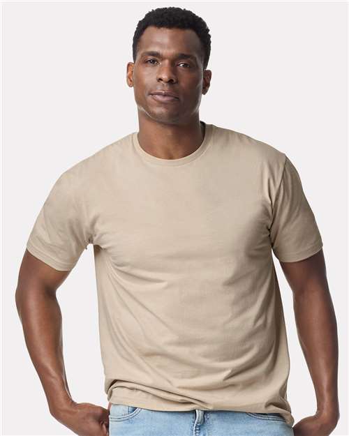 Gildan 12514, 3000 Unisex Light Cotton T-shirt, Sand