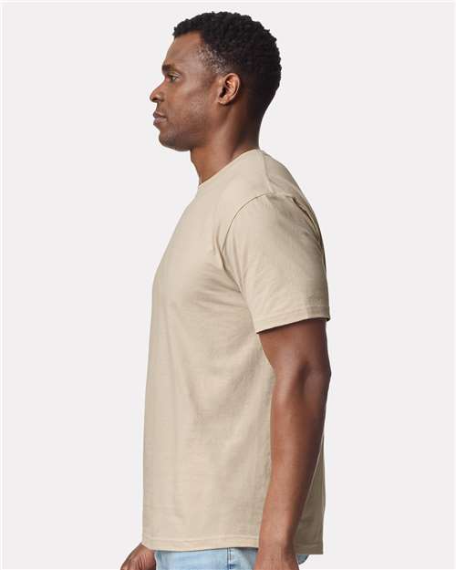 Gildan 12514, 3000 Unisex Light Cotton T-shirt, Sand