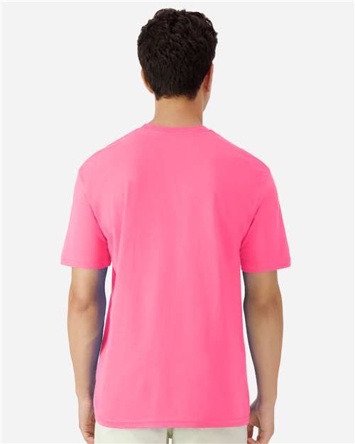 Gildan 12514, 3000 Unisex Light Cotton T-shirt, Safety Pink