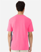 Gildan 12514, 3000 Unisex Light Cotton T-shirt, Safety Pink