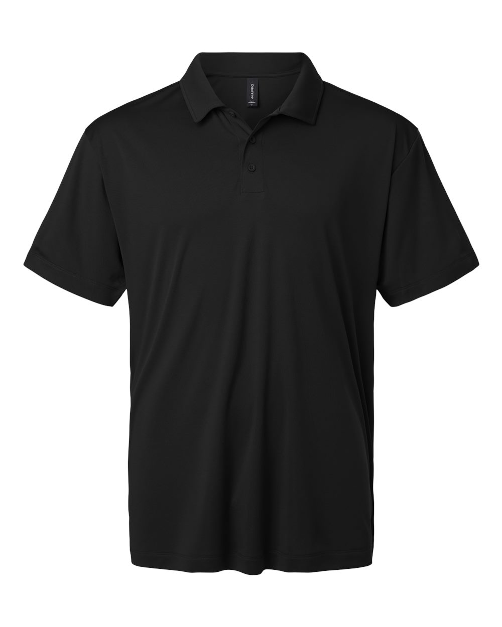 AllPro 41800, 12535 Men's Pro-lock Performance Polo, Black