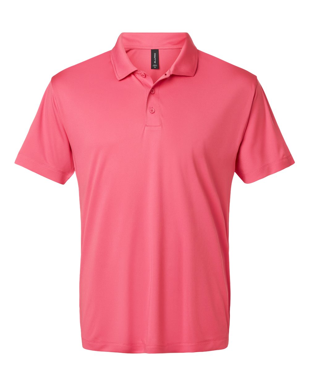 AllPro 41800, 12535 Men's Pro-lock Performance Polo, Bright Pink