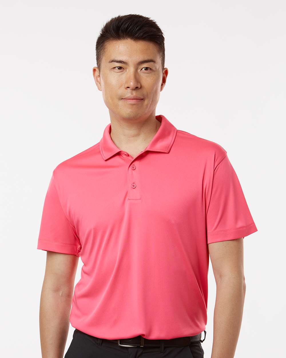 AllPro 41800, 12535 Men's Pro-lock Performance Polo, Bright Pink