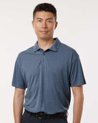 AllPro 41800, 12535 Men's Pro-lock Performance Polo, Heather Navy