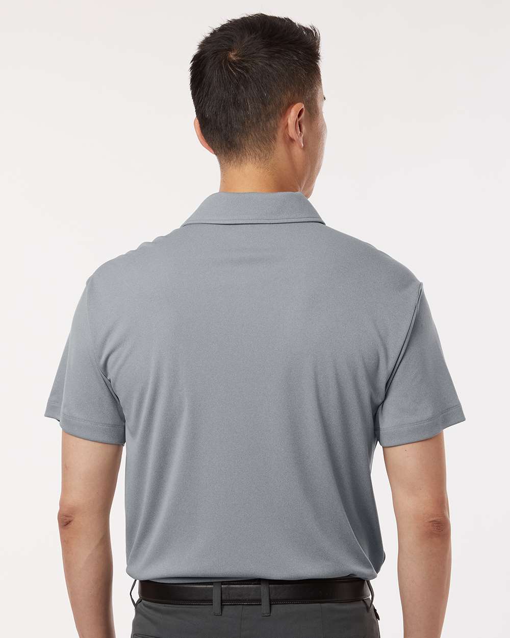 AllPro 41800, 12535 Men's Pro-lock Performance Polo, Heather Steel
