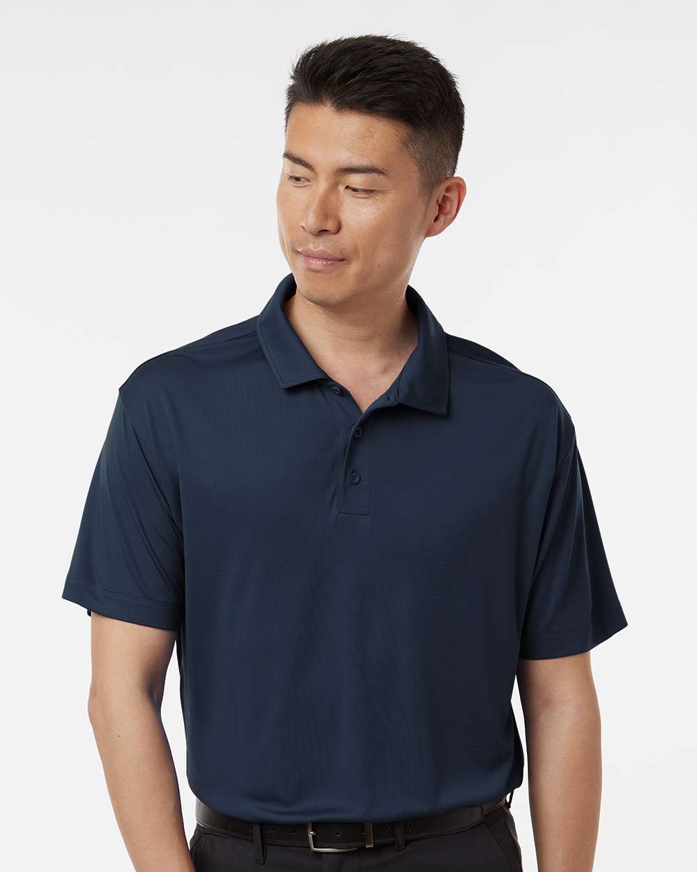 AllPro 41800, 12535 Men's Pro-lock Performance Polo, Navy