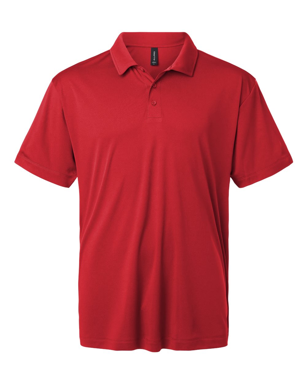 AllPro 41800, 12535 Men's Pro-lock Performance Polo, Red