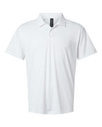AllPro 41800, 12535 Men's Pro-lock Performance Polo, White