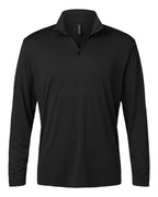 AllPro 41870, 12536 Men's Pro-lock Performance Quarter-zip Pullover, Black