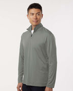 AllPro 41870, 12536 Men's Pro-lock Performance Quarter-zip Pullover, Greystone