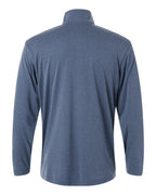 AllPro 41870, 12536 Men's Pro-lock Performance Quarter-zip Pullover, Heather Navy