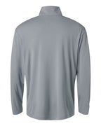 AllPro 41870, 12536 Men's Pro-lock Performance Quarter-zip Pullover, Heather Steel